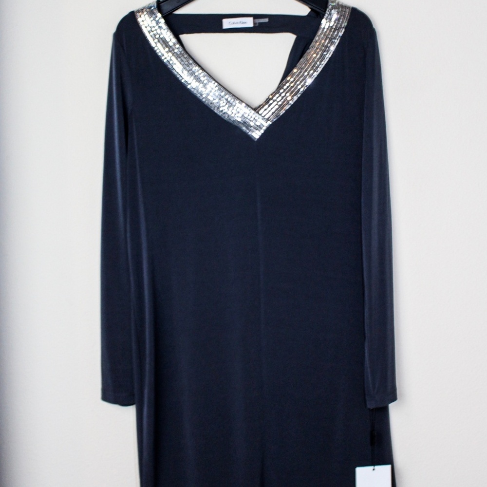Grey Calvin Klein Dress